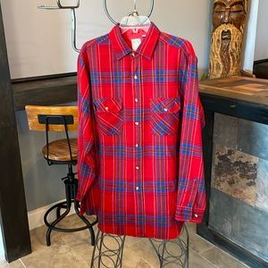 Outdoor Exchange Mena flannel shirt long XXL